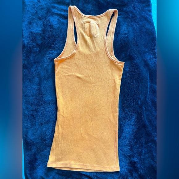 ✨vintage✨ orange Abercrombie & Fitch racerback tank top - Picture 4 of 4